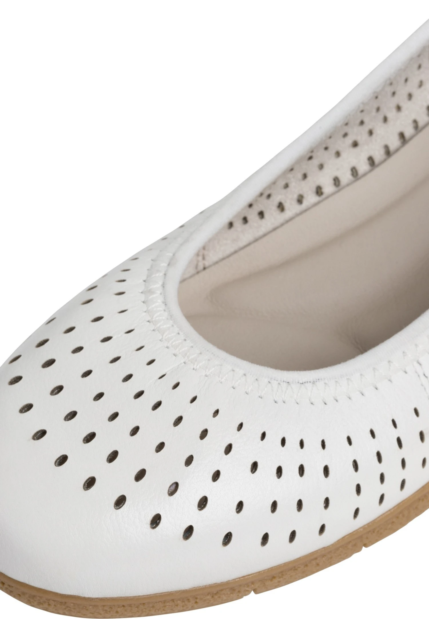 Tamaris Comfort- Ballerina'S - White Nappa 5 Tamaris Comfort- Ballerina'S - White Nappa - Afbeelding 5