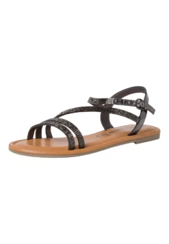 Tamaris Sandalen - Pewter Glam -Tamaris Verkoopwinkel 04a650fbead14a338d7fcb919cf41b29