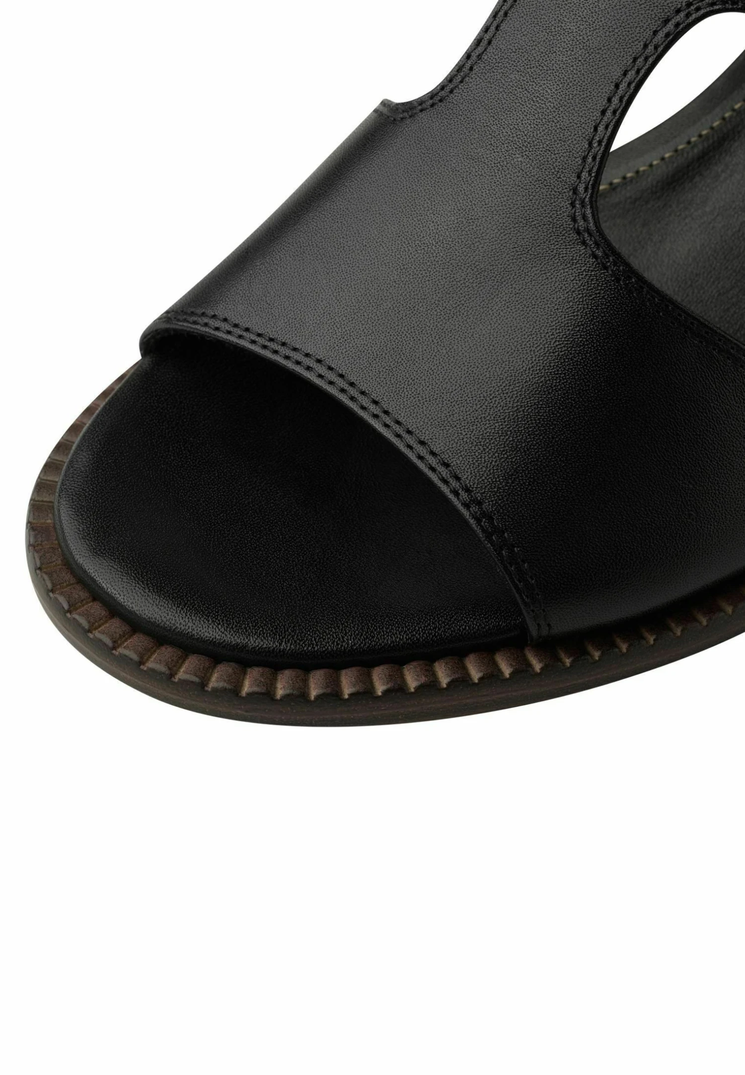 Tamaris Muiltjes Met Hak - Black Leather 5 Tamaris Muiltjes Met Hak - Black Leather - Afbeelding 5