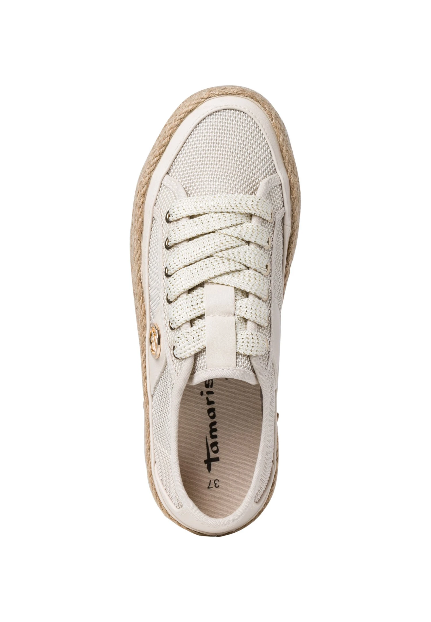 Tamaris Sneakers Laag - Beige 3 Tamaris Sneakers Laag - Beige - Afbeelding 3