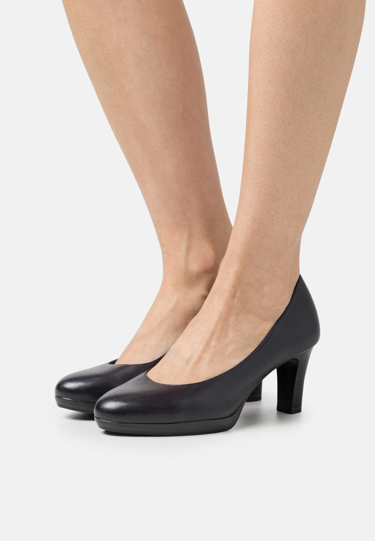 Tamaris Plateaupumps - Navy 1 Tamaris Plateaupumps - Navy