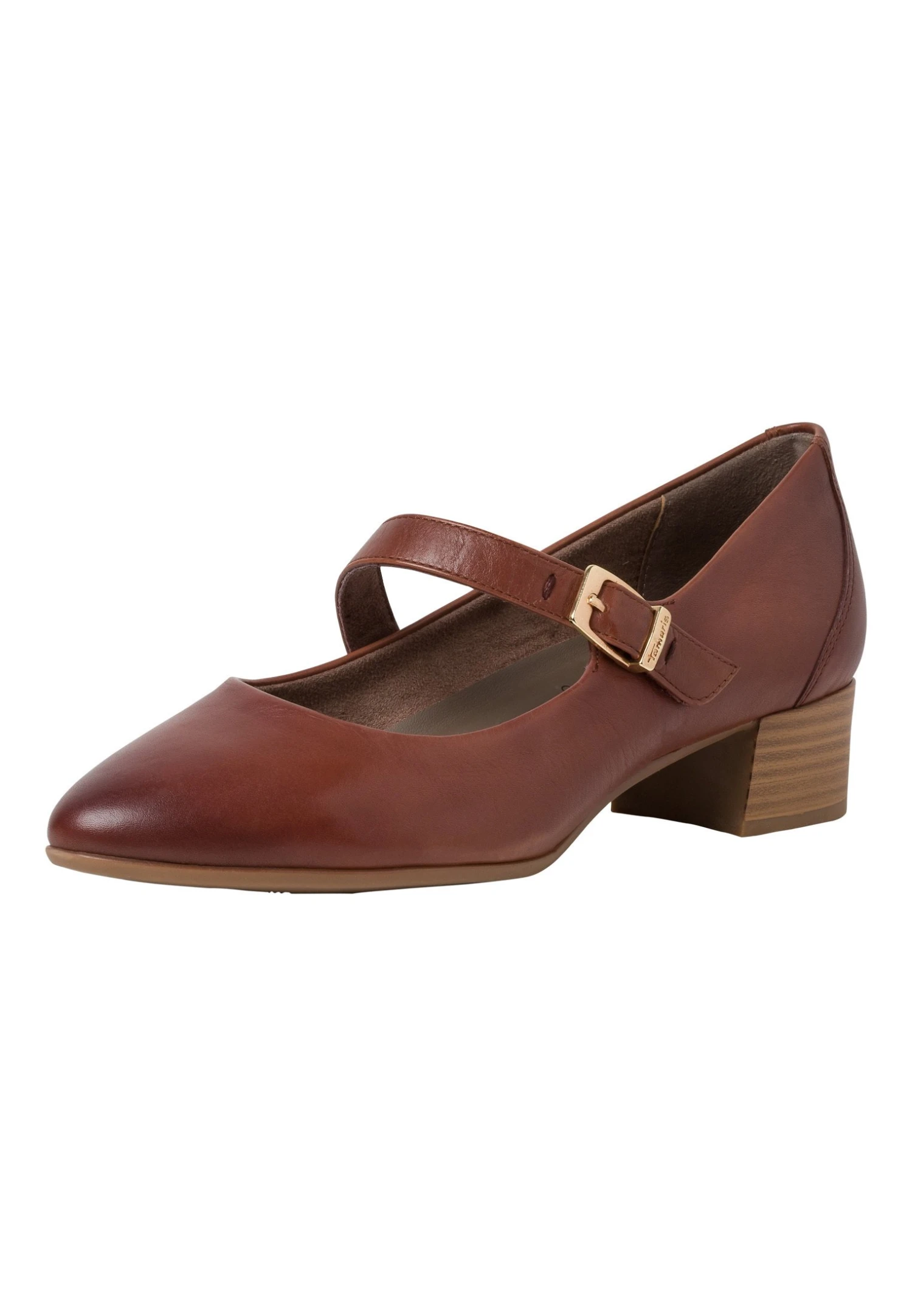 Tamaris Comfort - Klassieke Pumps - Cognac 3 Tamaris Comfort - Klassieke Pumps - Cognac - Afbeelding 3