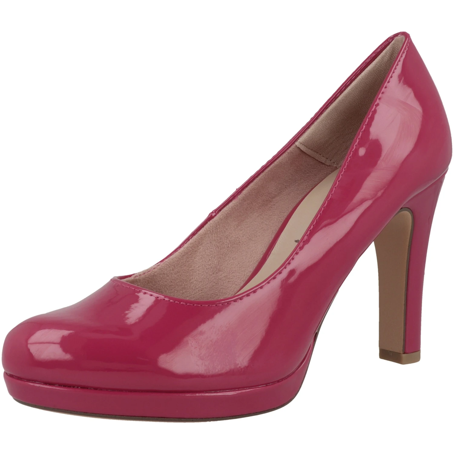 Tamaris Hoge Hakken - Fuxia Patent 4 Tamaris Hoge Hakken - Fuxia Patent - Afbeelding 4