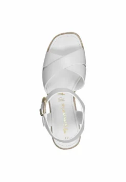 Tamaris Sandalen Met Hoge Hak - White Matt -Tamaris Verkoopwinkel 18ab223495bb429dbb50d0120d712fe6