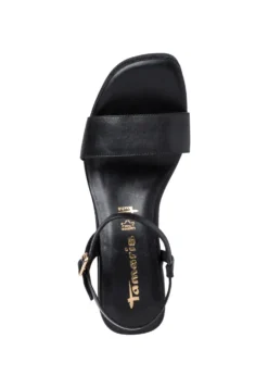 Tamaris Sandalen Met Sleehak - Black Uni -Tamaris Verkoopwinkel 1ca015141365410692f9fa0c435af751