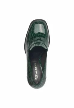 Tamaris Trotteur - Klassieke Pumps - Green Croco -Tamaris Verkoopwinkel 1dc603ecec65475f983e0d79db644423