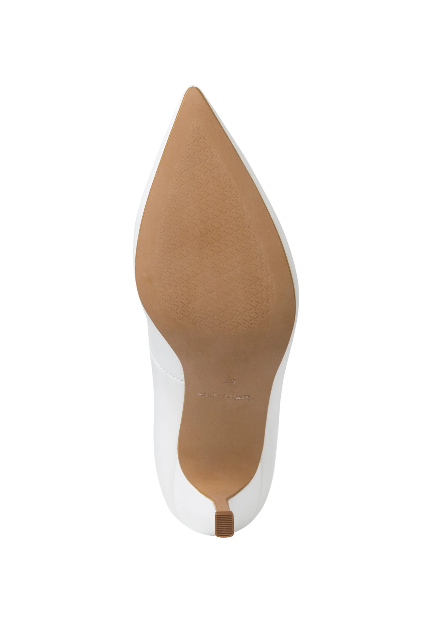 Tamaris Klassieke Pumps - White Leather 4 Tamaris Klassieke Pumps - White Leather - Afbeelding 4