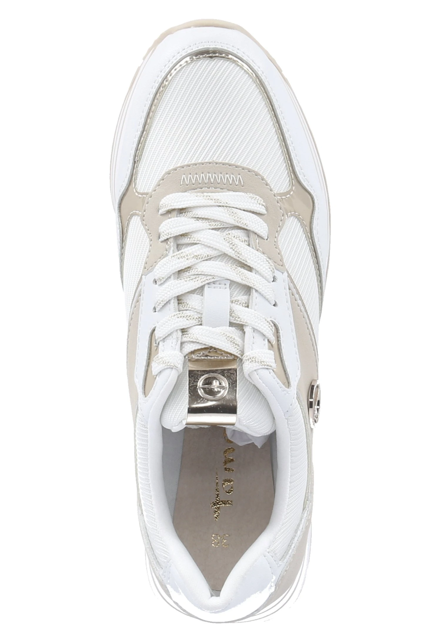 Tamaris Sneakers Laag - Weiß 2 Tamaris Sneakers Laag - Weiß - Afbeelding 2