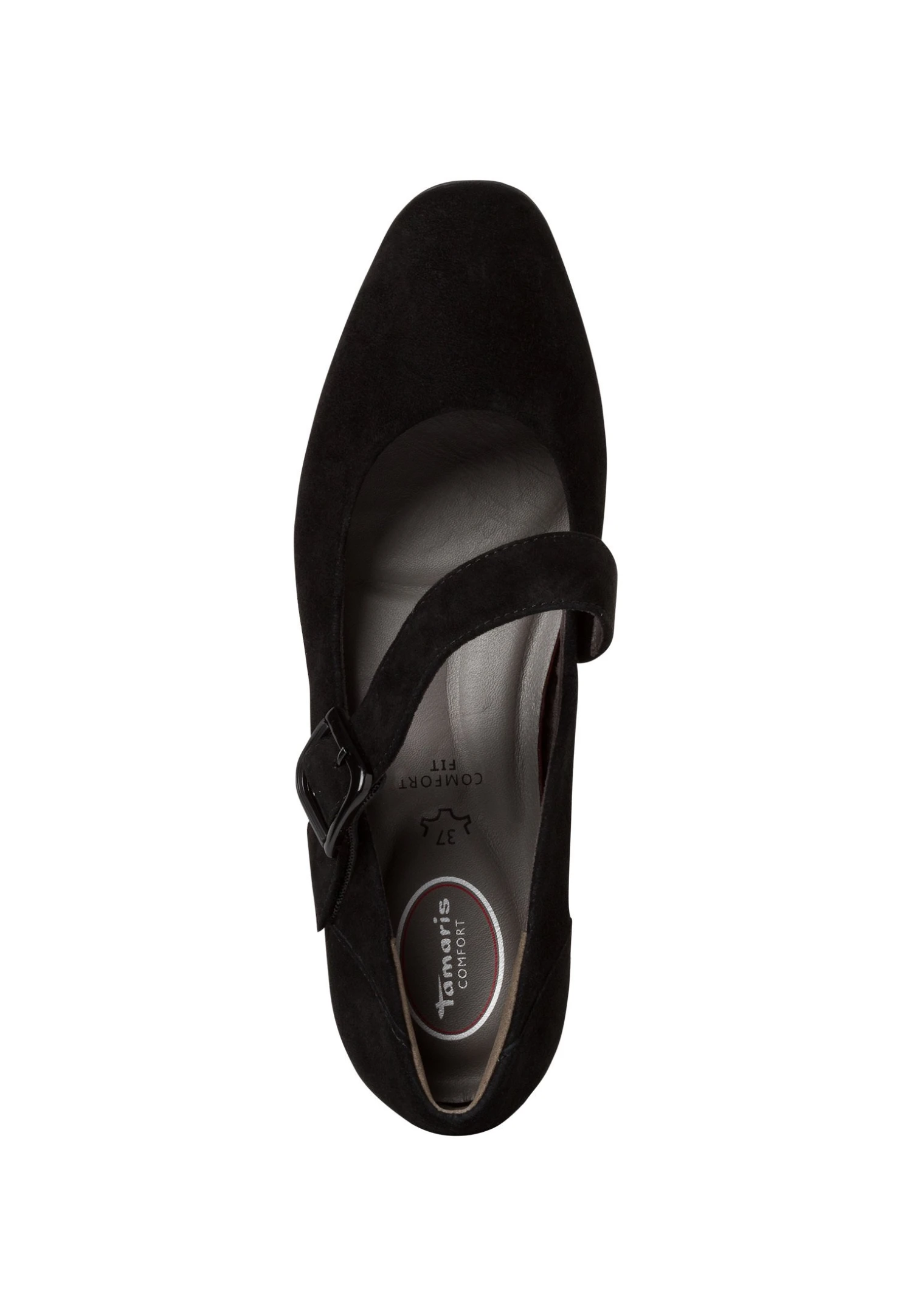 Tamaris Comfort - Klassieke Pumps - Black Suede 3 Tamaris Comfort - Klassieke Pumps - Black Suede - Afbeelding 3