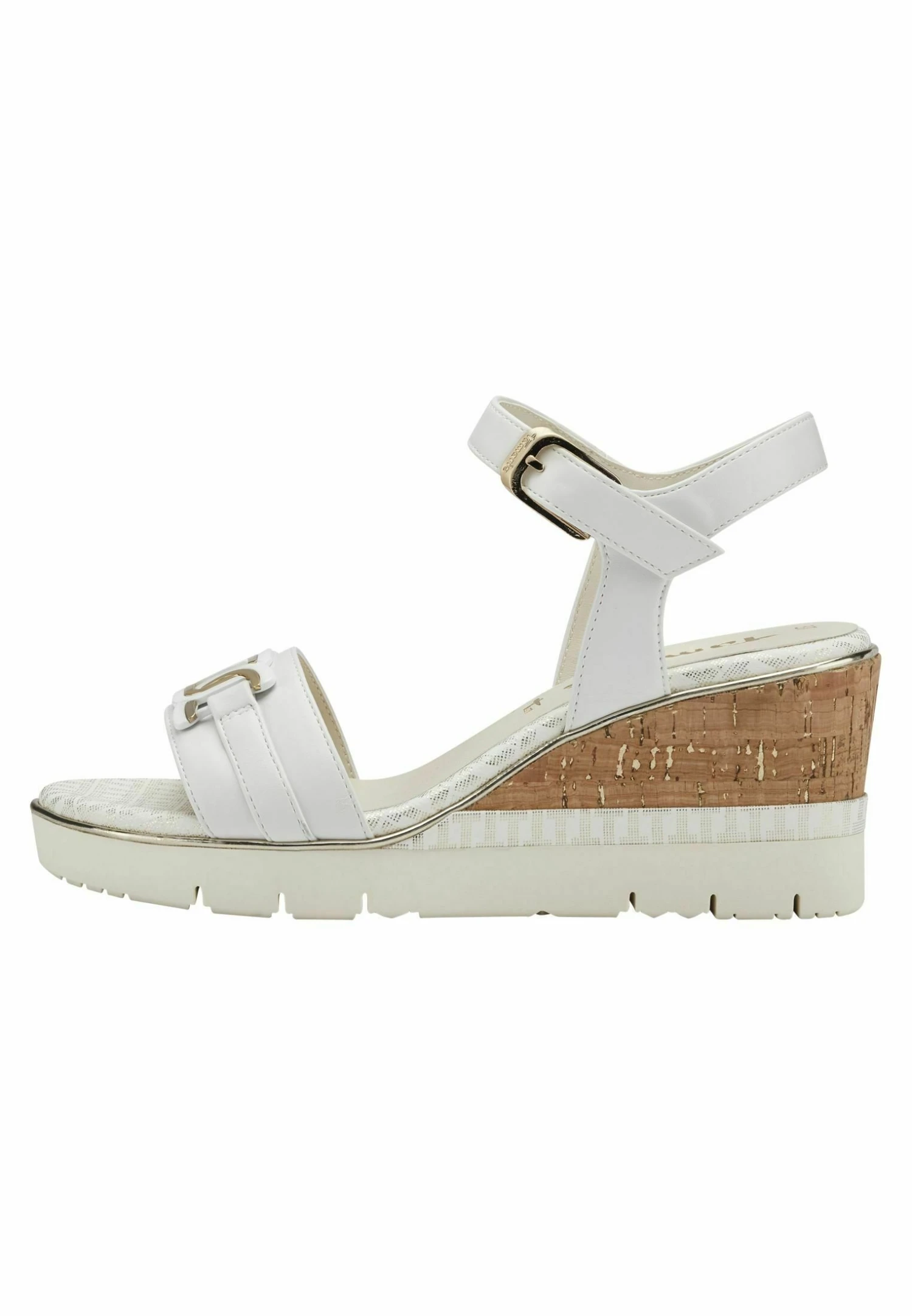 Tamaris Sandalen Met Plateauzool - White 1 Tamaris Sandalen Met Plateauzool - White