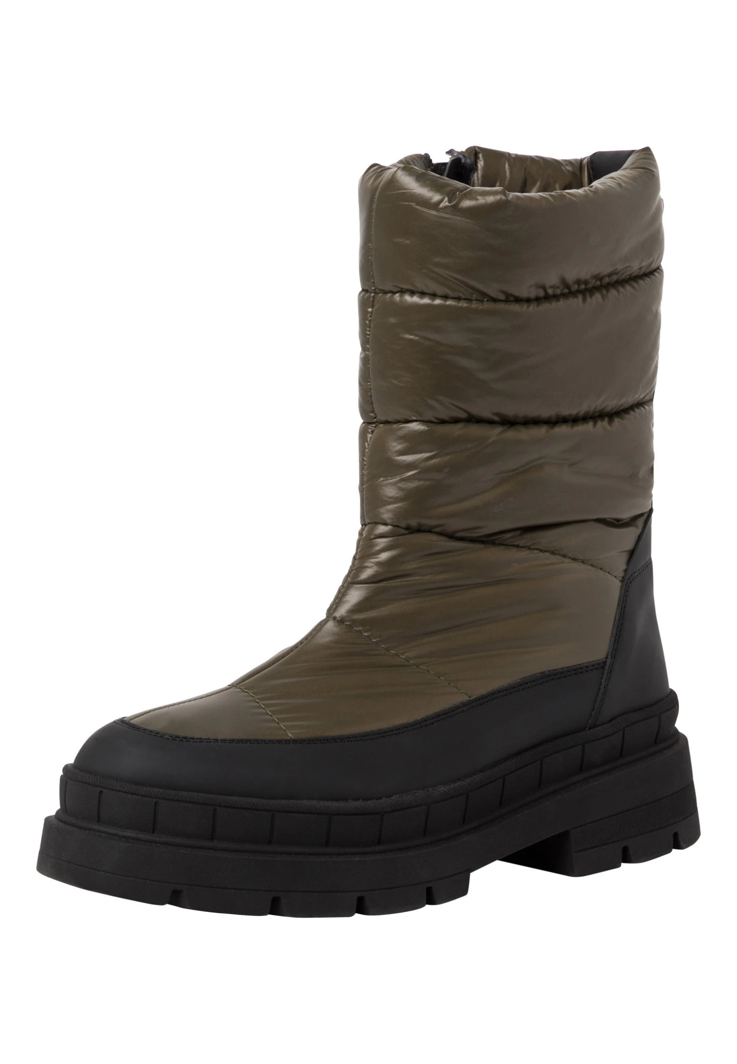 Tamaris Snowboots- Olive Black 2 Tamaris Snowboots- Olive Black - Afbeelding 2
