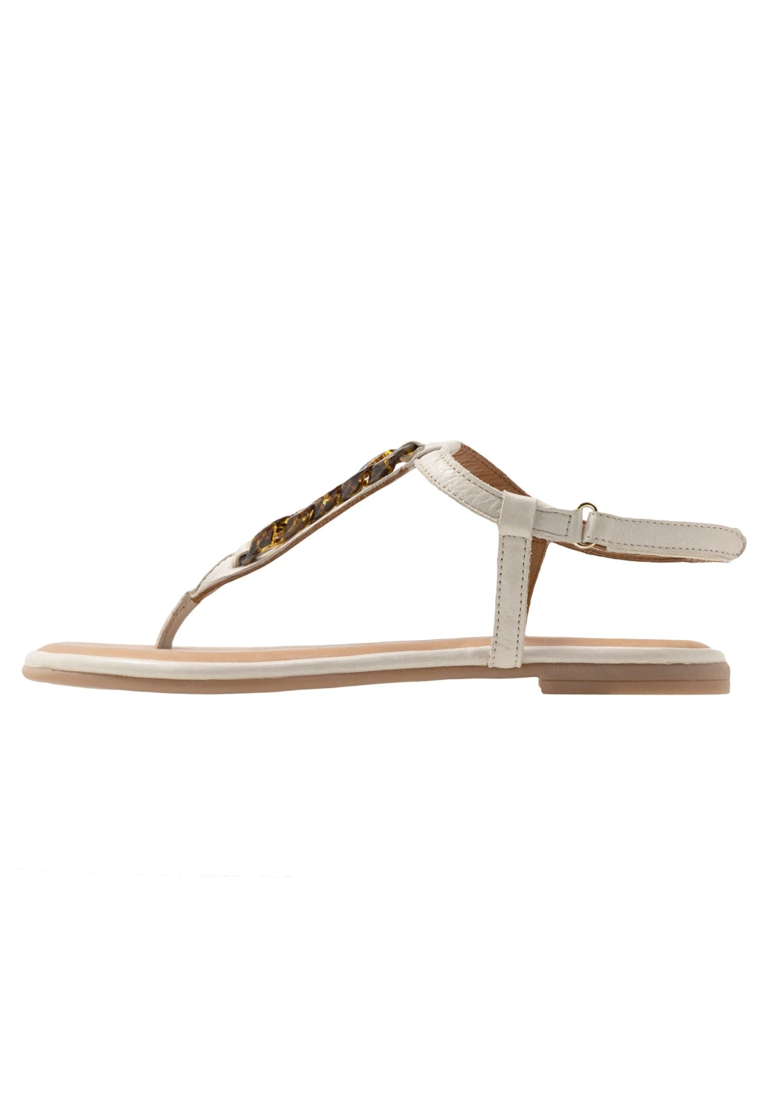 Tamaris Teensandalen - Ivory 2 Tamaris Teensandalen - Ivory - Afbeelding 2