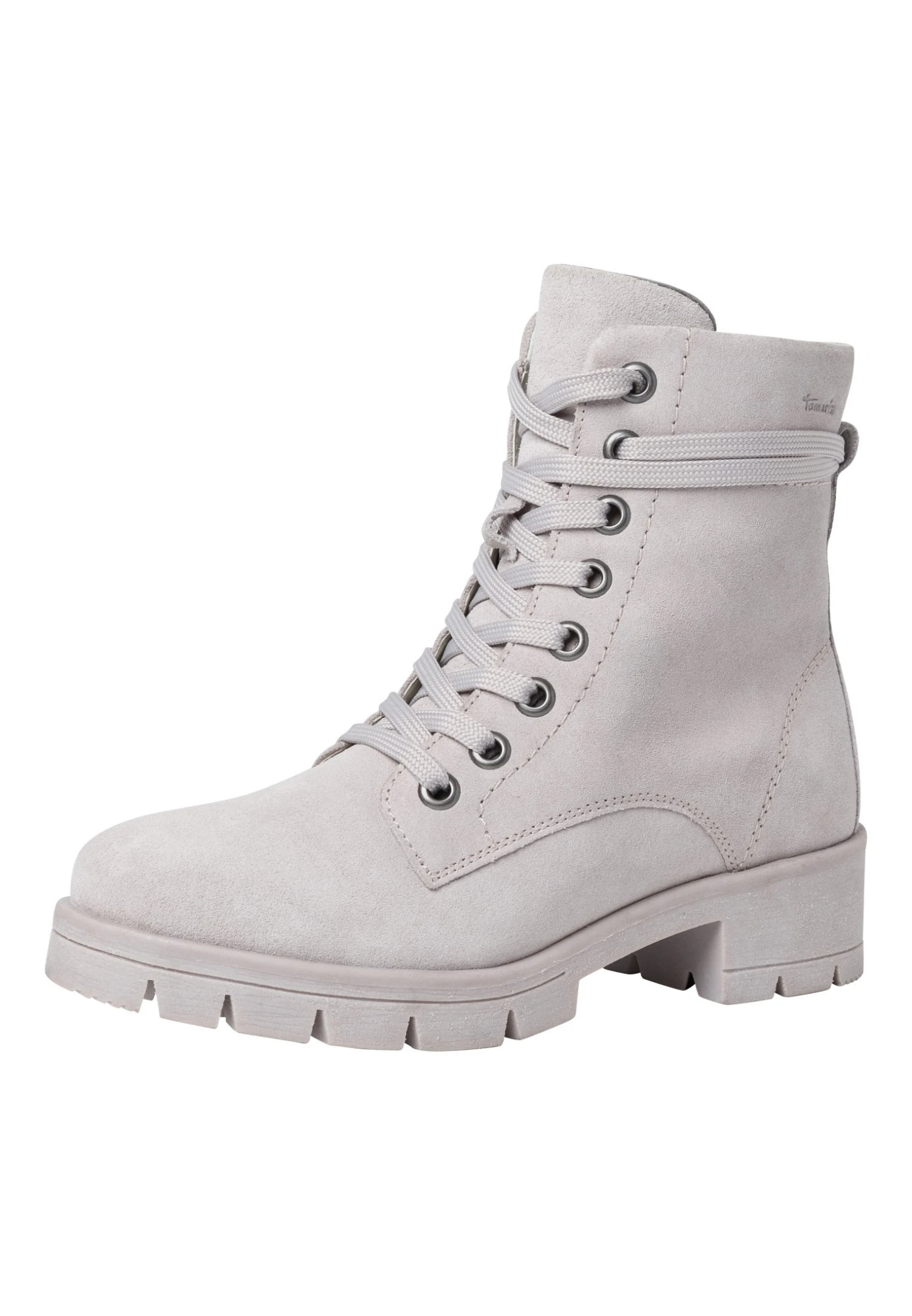 Tamaris Enkellaarsjes Met Plateauzool - Lt Grey 2 Tamaris Enkellaarsjes Met Plateauzool - Lt Grey - Afbeelding 2