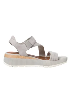 Tamaris Sandalen Met Sleehak - Light Grey -Tamaris Verkoopwinkel 2d7d99e381eb4d18af10e9a79932957b
