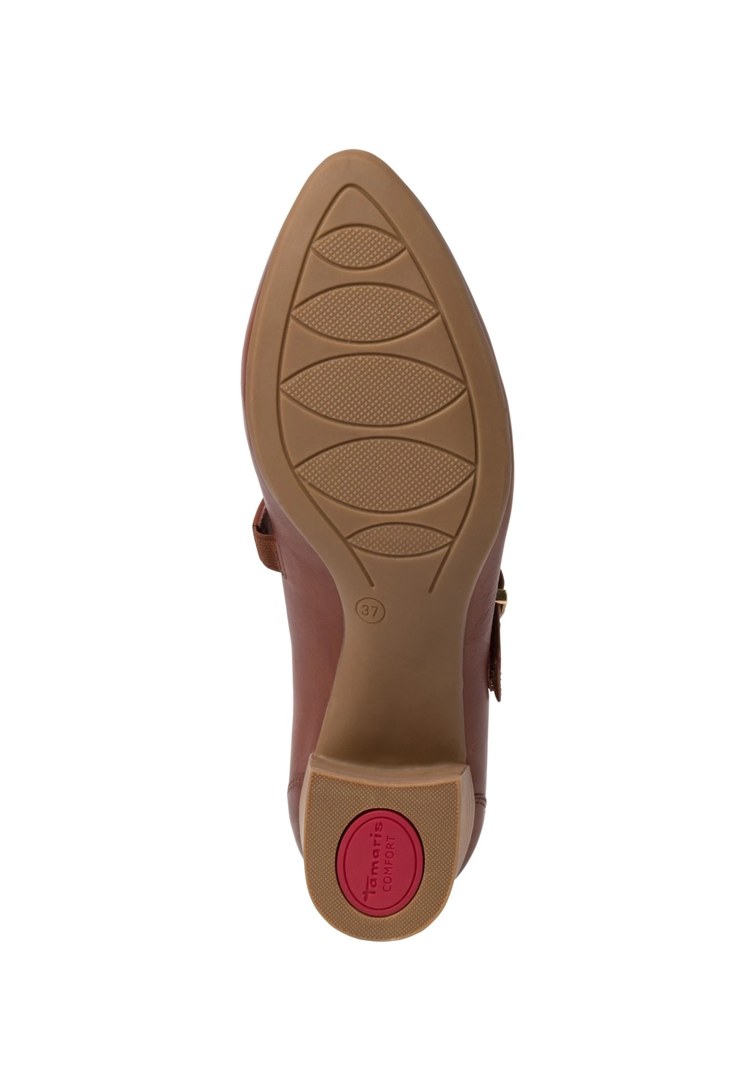 Tamaris Comfort - Klassieke Pumps - Cognac 5 Tamaris Comfort - Klassieke Pumps - Cognac - Afbeelding 5