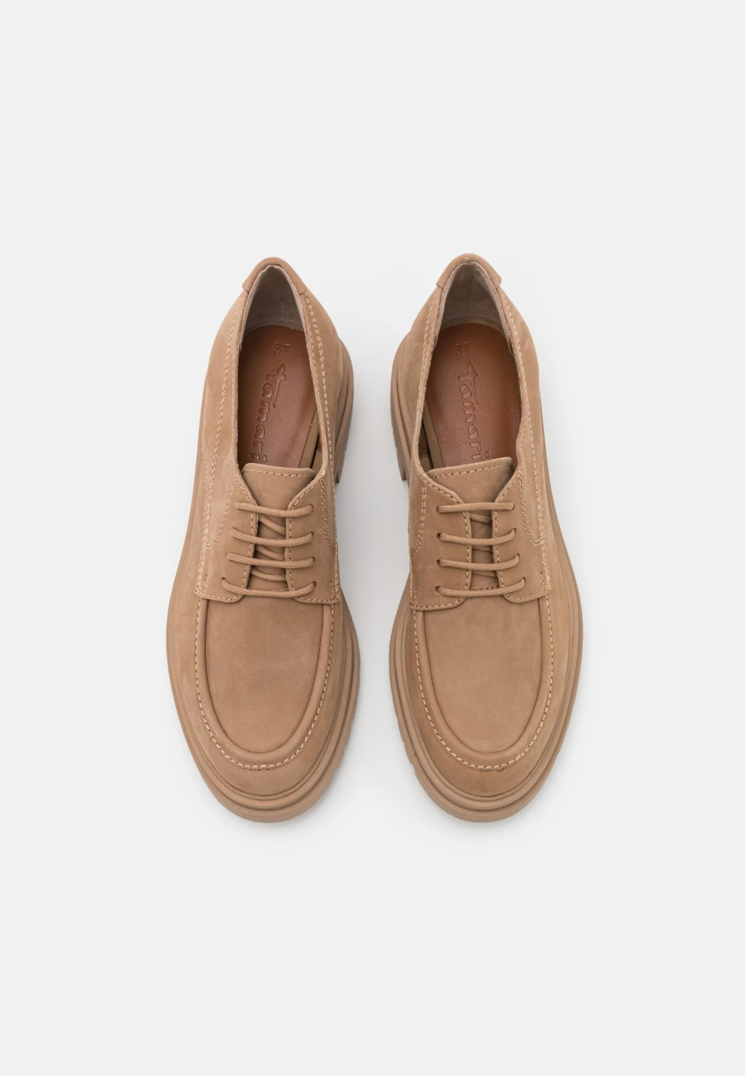 Tamaris Veterschoenen - Camel 6 Tamaris Veterschoenen - Camel - Afbeelding 6