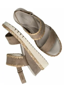 Tamaris 28005 - Sandalen Met Plateauzool - Taupe 7 Tamaris 28005 - Sandalen Met Plateauzool - Taupe -Tamaris Verkoopwinkel 368cb17a8afa4d4284a08e4bcd2ba14b