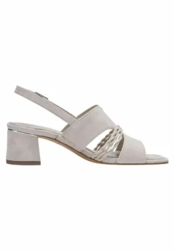 Tamaris Sandalen - Taupe Suede -Tamaris Verkoopwinkel 394de97d4de84e70b869695f47c6cba4