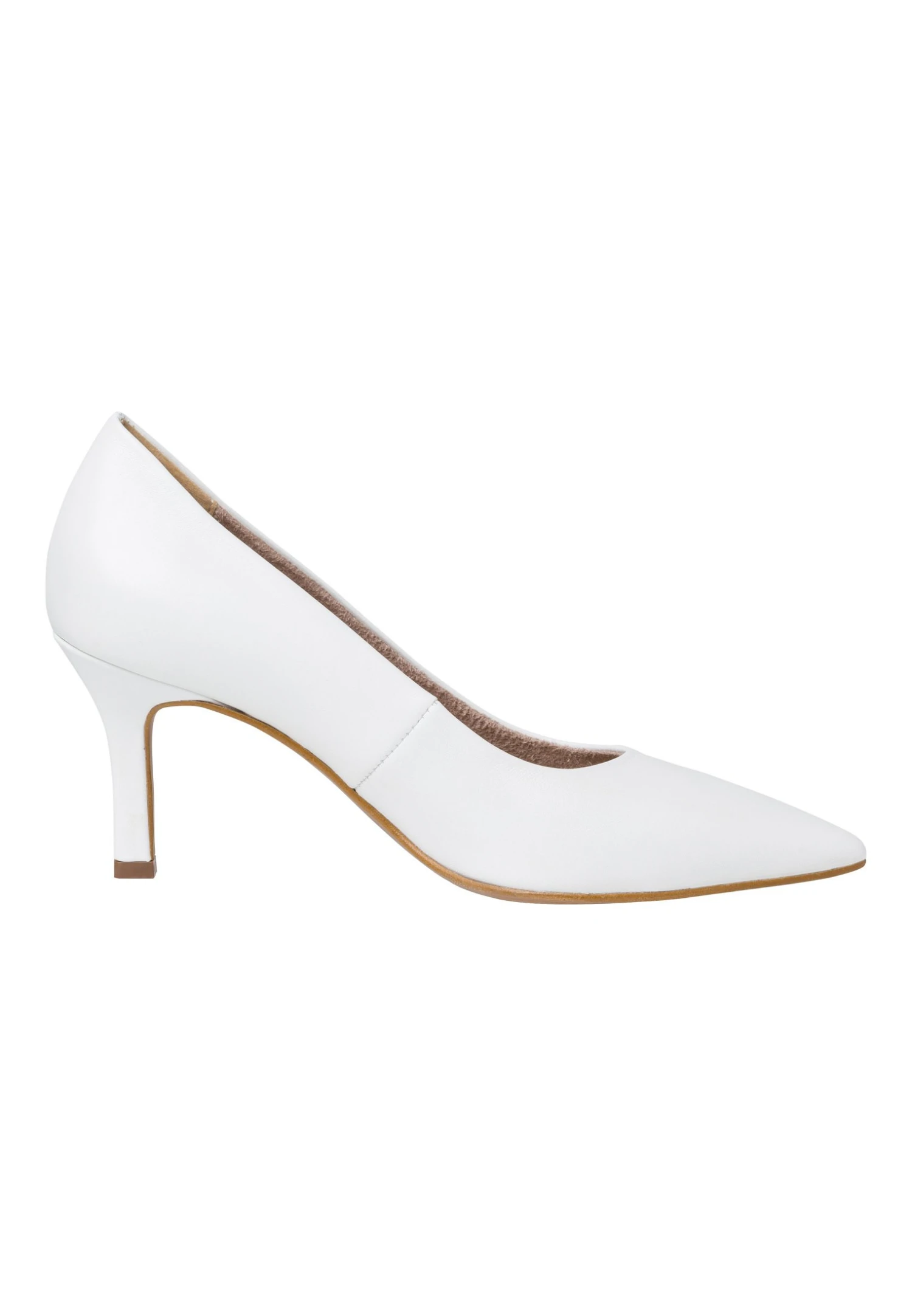 Tamaris Klassieke Pumps - White Leather 5 Tamaris Klassieke Pumps - White Leather - Afbeelding 5