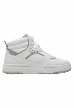 Tamaris Fashletics- Sneakers Hoog - White Lt Grey -Tamaris Verkoopwinkel 3fd77a6dfe4d4391aa01f9d9380fc3ed