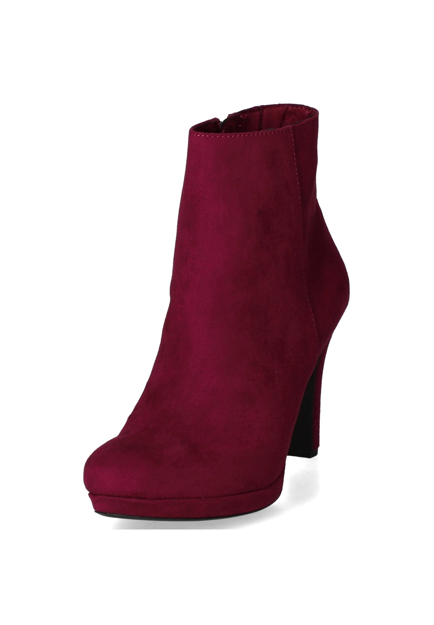 Tamaris Enkellaarsjes Met Hoge Hak - Rot 6 Tamaris Enkellaarsjes Met Hoge Hak - Rot - Afbeelding 6