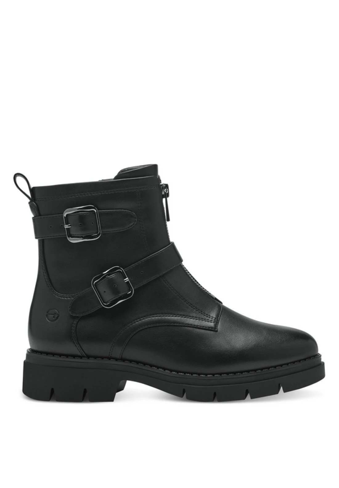 Tamaris Cowboy-/Bikerlaarsjes - Black Matt 3 Tamaris Cowboy-/Bikerlaarsjes - Black Matt - Afbeelding 3