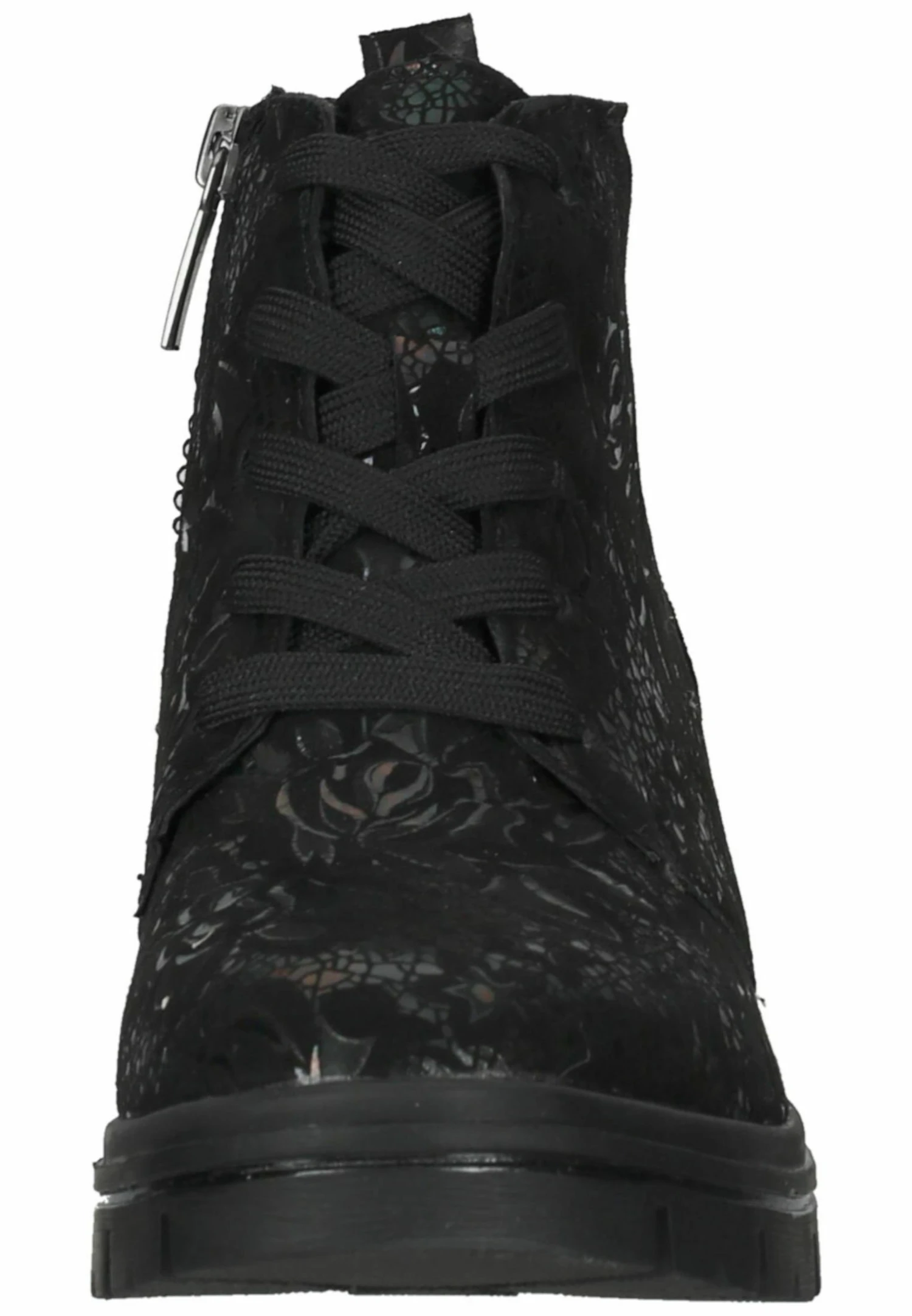 Tamaris Comfort - Korte Laarzen - Black Flower 6 Tamaris Comfort - Korte Laarzen - Black Flower - Afbeelding 6