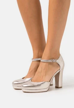 Tamaris Plateaupumps - Light Gold