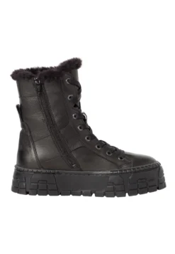 Tamaris Snowboots- Black Leather -Tamaris Verkoopwinkel 49ec00e9926546b582d1365198e310fb