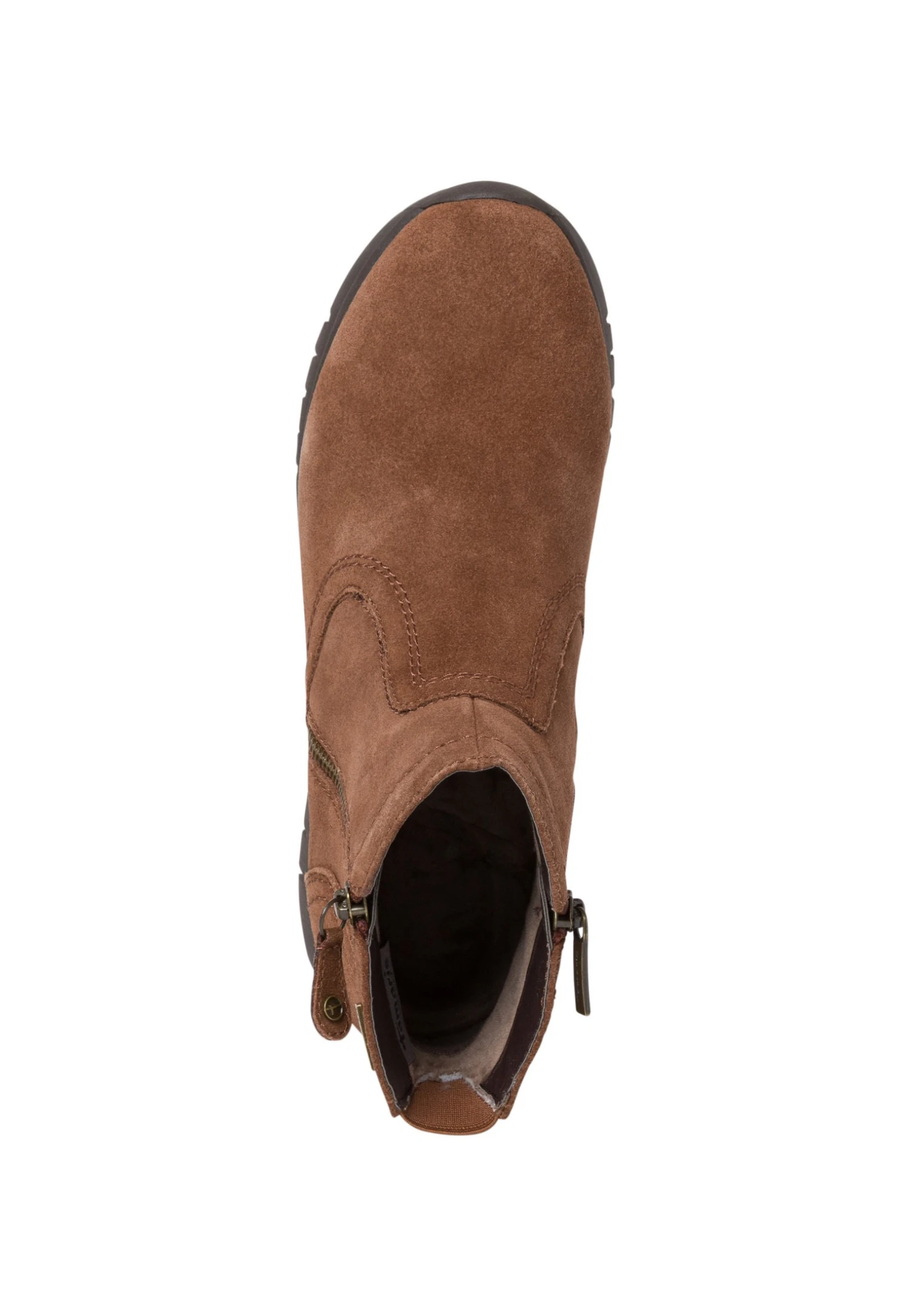 Tamaris Comfort - Korte Laarzen - Cognac 2 Tamaris Comfort - Korte Laarzen - Cognac - Afbeelding 2