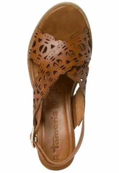 Tamaris Sandalen Met Sleehak - Cognac 7 Tamaris Sandalen Met Sleehak - Cognac -Tamaris Verkoopwinkel 4bf602732ea4432790289ab35f0d0d80