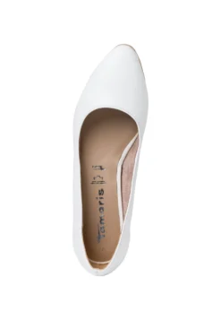 Tamaris Ballerina'S - White Leather -Tamaris Verkoopwinkel 4c8fef279d2f4f21bf860112921ab442