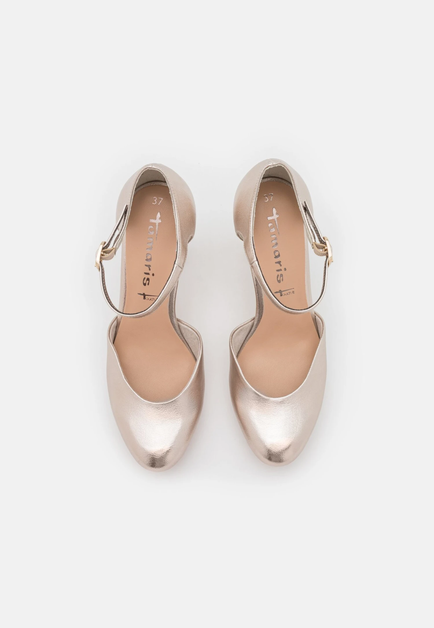 Tamaris Plateaupumps - Light Gold 6 Tamaris Plateaupumps - Light Gold - Afbeelding 6