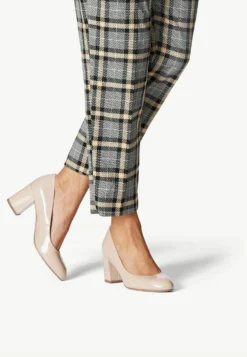 Tamaris Klassieke Pumps - Nude Patent