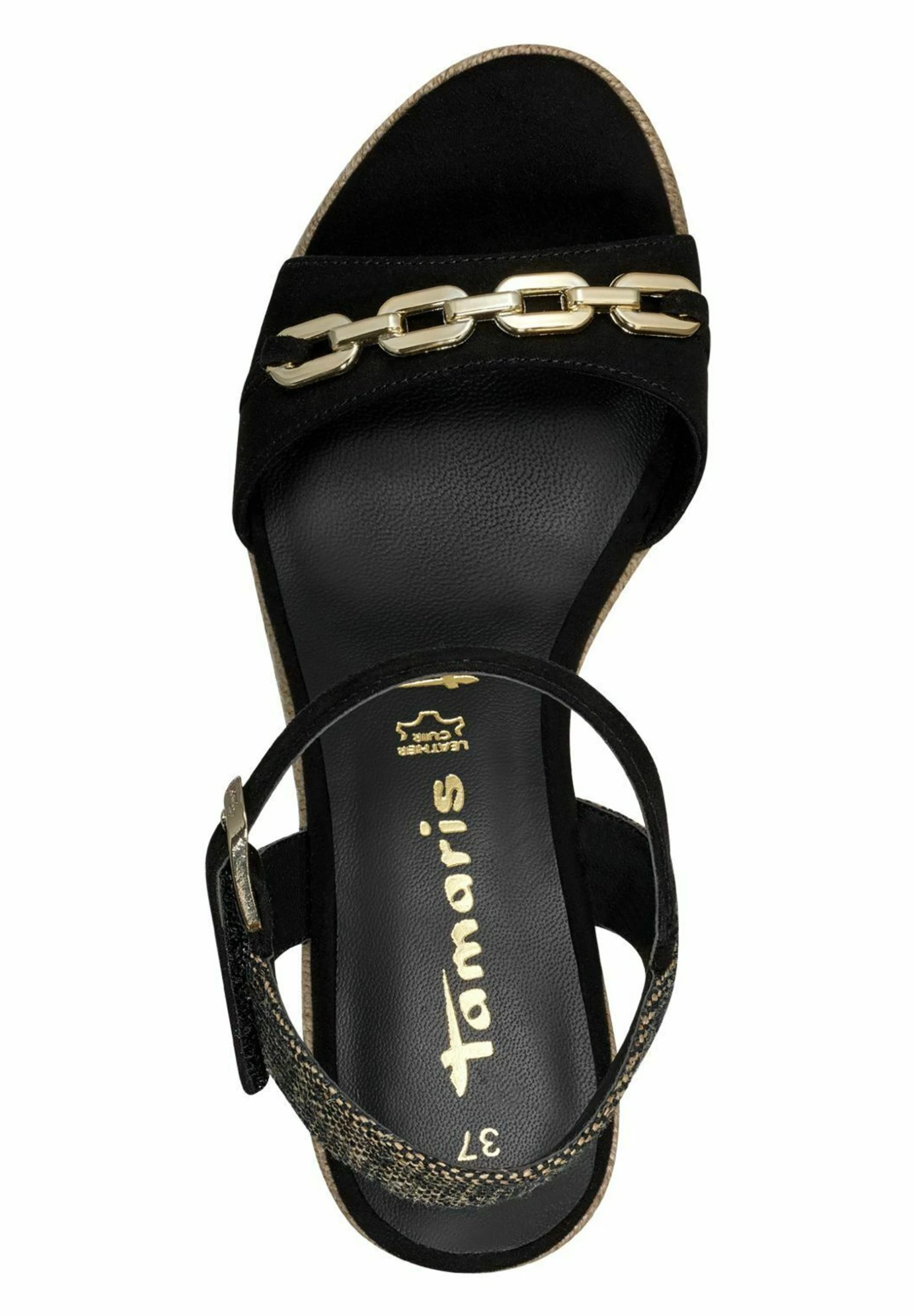 Tamaris Sandalen Met Hoge Hak - Black 4 Tamaris Sandalen Met Hoge Hak - Black - Afbeelding 4