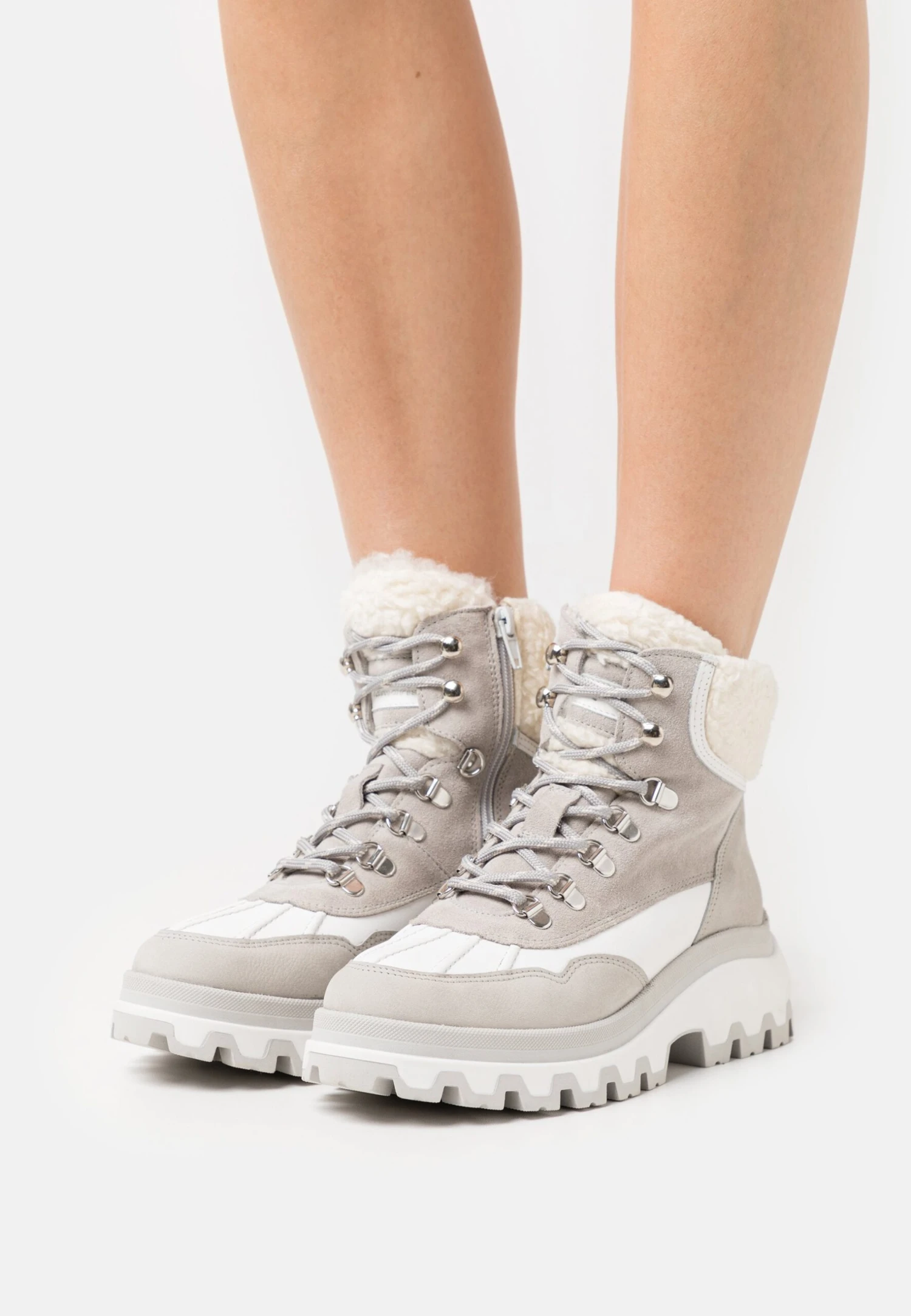 Tamaris Snowboots- Grey/White 1 Tamaris Snowboots- Grey/White