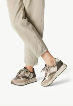 Tamaris Sneakers Laag - Olive Comb