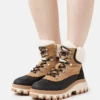 Tamaris Snowboots- Black/Camel