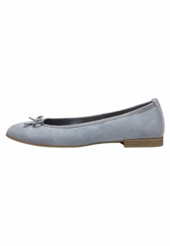 Tamaris Ballerina'S - Lt Blue Suede