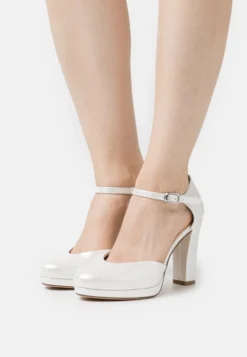 Tamaris Plateaupumps - Pearl