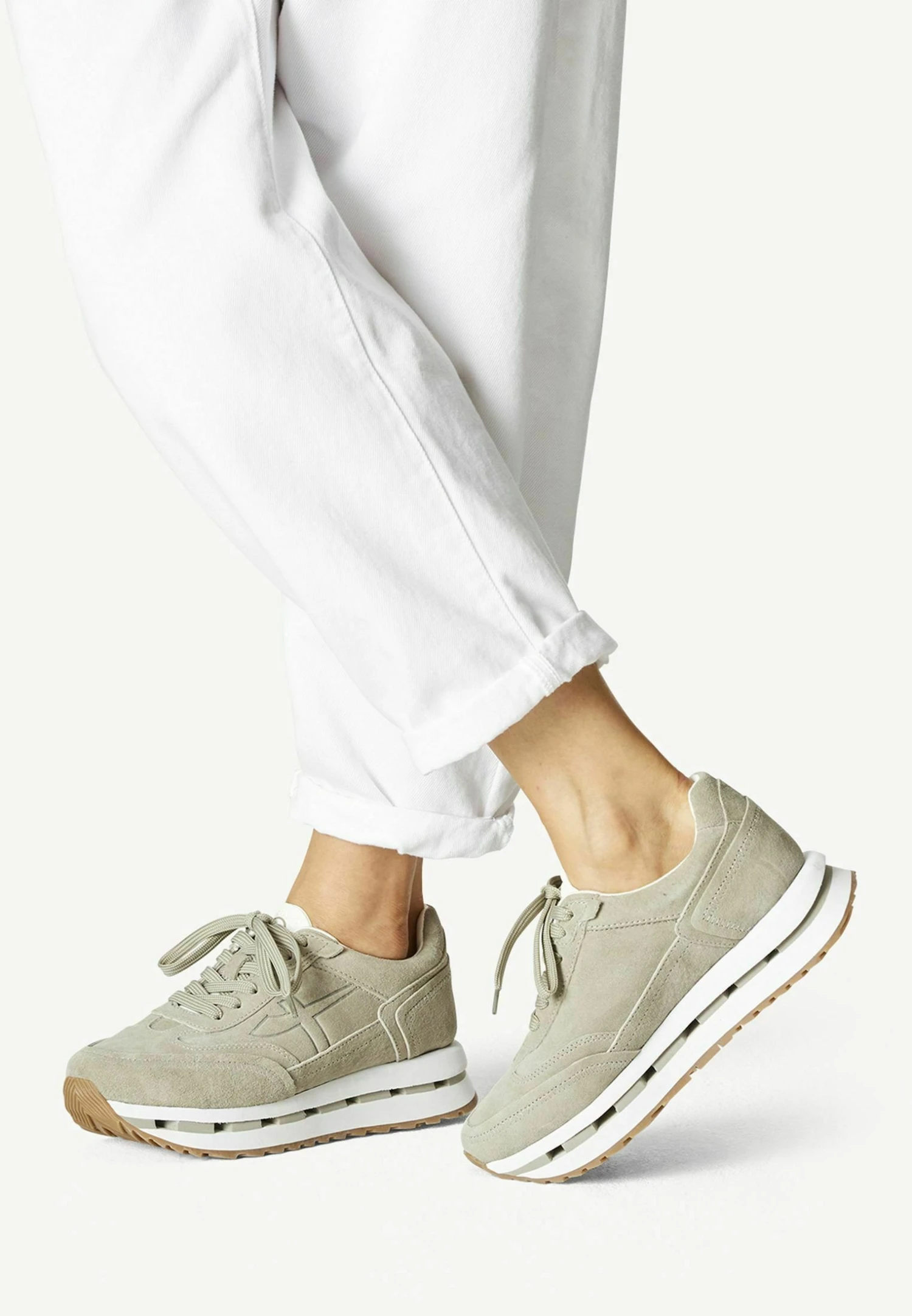 Tamaris Sneakers Laag - Pistacchio 1 Tamaris Sneakers Laag - Pistacchio