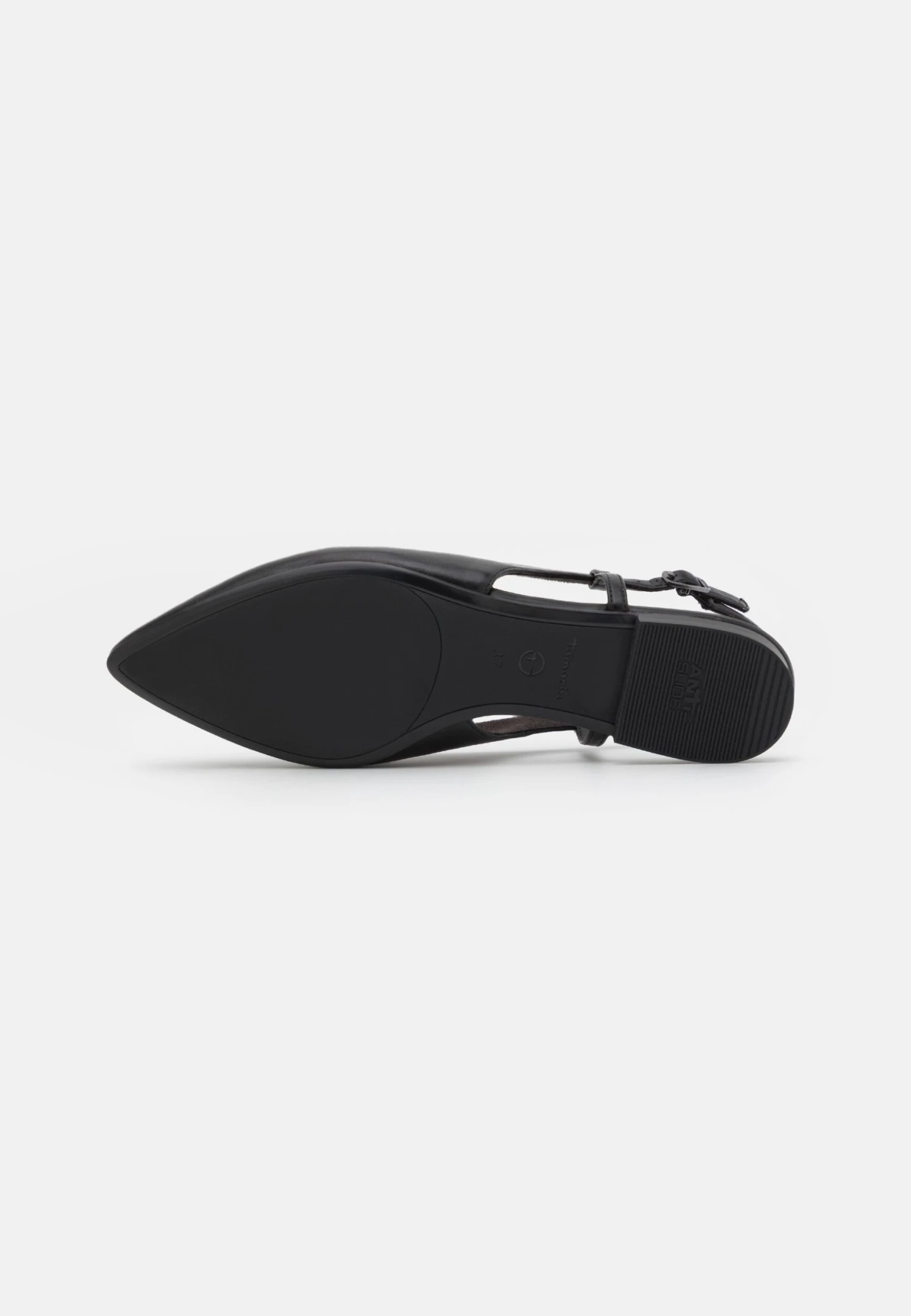 Tamaris Slingback Ballerina´S - Black Matt 5 Tamaris Slingback Ballerina´S - Black Matt - Afbeelding 5