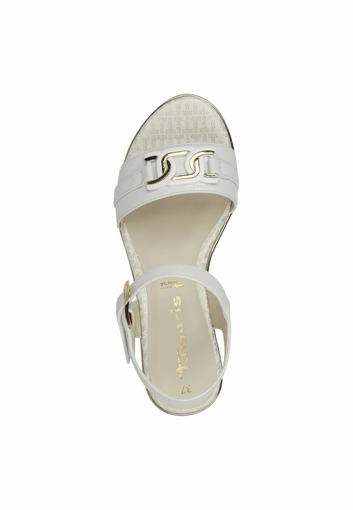 Tamaris Sandalen Met Plateauzool - White 3 Tamaris Sandalen Met Plateauzool - White - Afbeelding 3