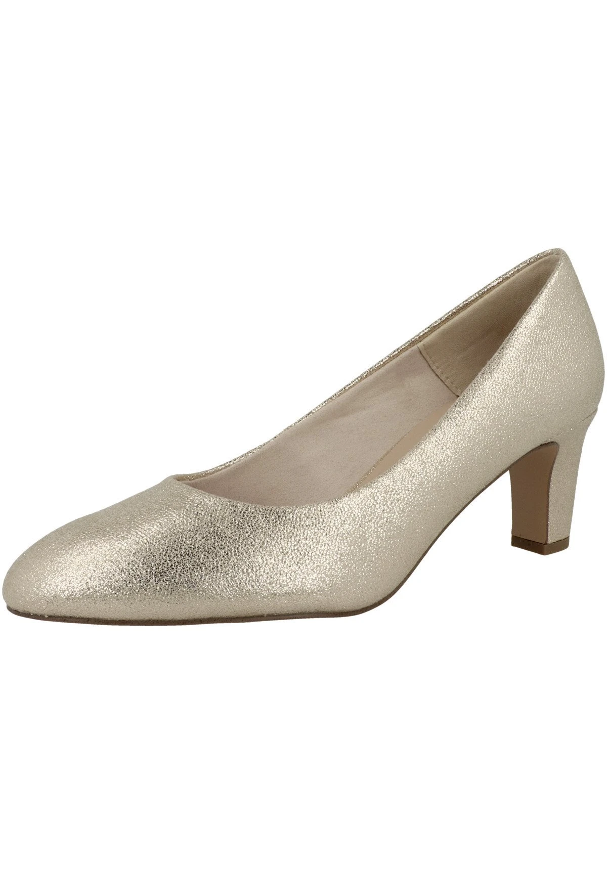 Tamaris Hoge Hakken - Light Gold Glam 2 Tamaris Hoge Hakken - Light Gold Glam - Afbeelding 2