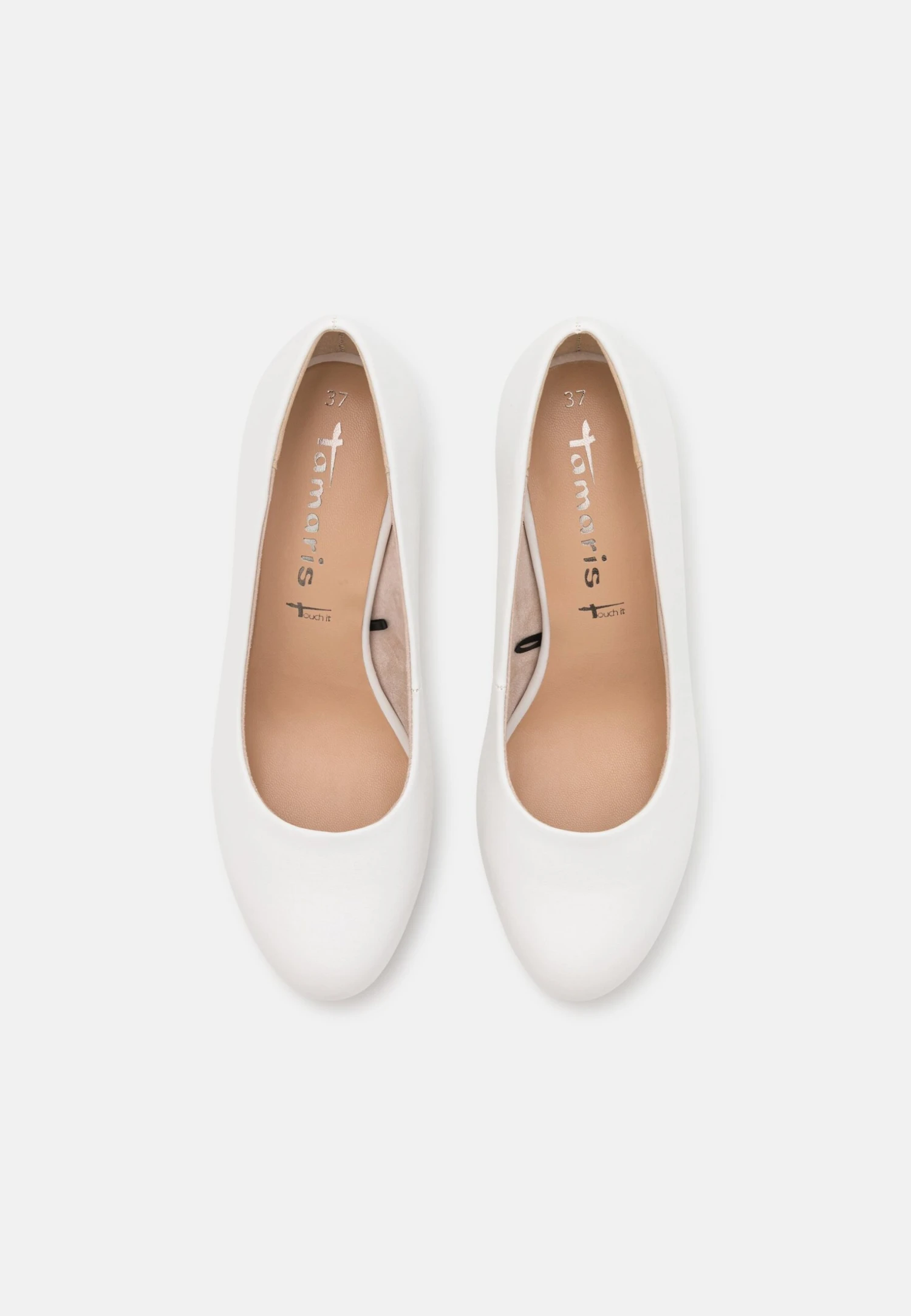 Tamaris Hoge Hakken - White Matt 6 Tamaris Hoge Hakken - White Matt - Afbeelding 6