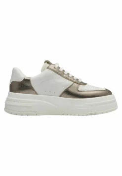 Tamaris Sneakers Laag - White Pewter -Tamaris Verkoopwinkel 6e71992161ad4e1d9eea31fed8d39386