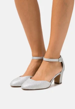 Tamaris Klassieke Pumps - Silver Glam