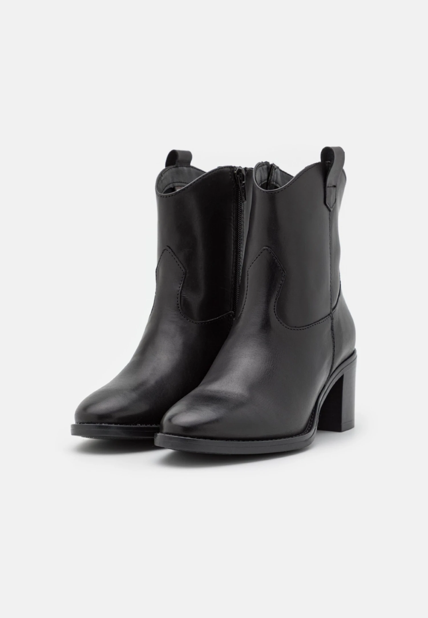 Tamaris Cowboy-/Bikerlaarsjes - Black 3 Tamaris Cowboy-/Bikerlaarsjes - Black - Afbeelding 3