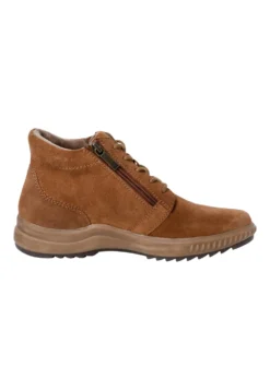 Tamaris Comfort- Enkellaarsjes Met Plateauzool - Cognac -Tamaris Verkoopwinkel 75dd97a330164de99509ef8e4d19c719