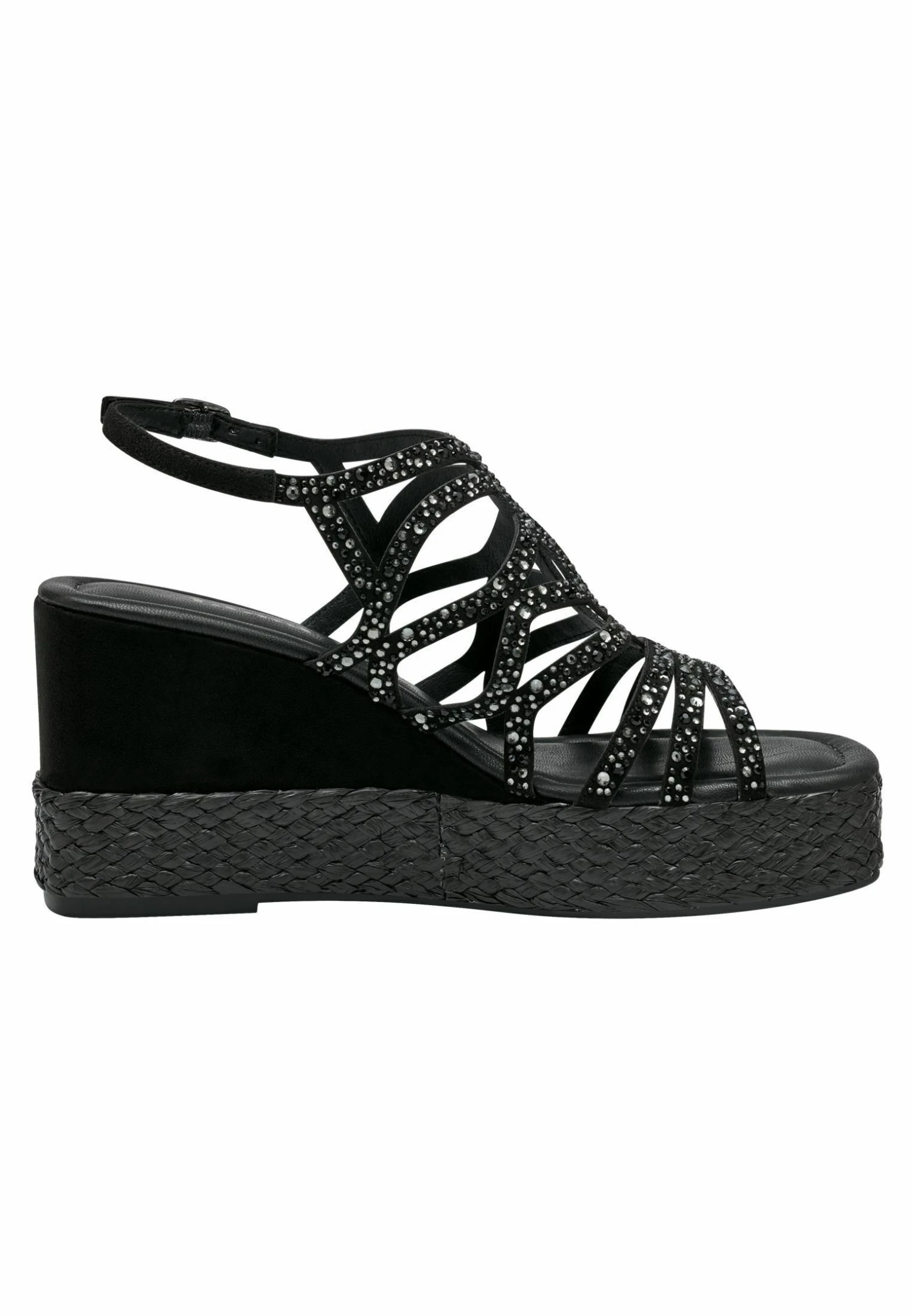 Tamaris Sandalen Met Sleehak - Black 6 Tamaris Sandalen Met Sleehak - Black - Afbeelding 6